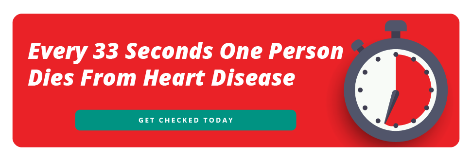 Every 33 Seconds One Person Dies From Heart Disease. Get Checked Today. Jackson Clinic Cardiology Department.